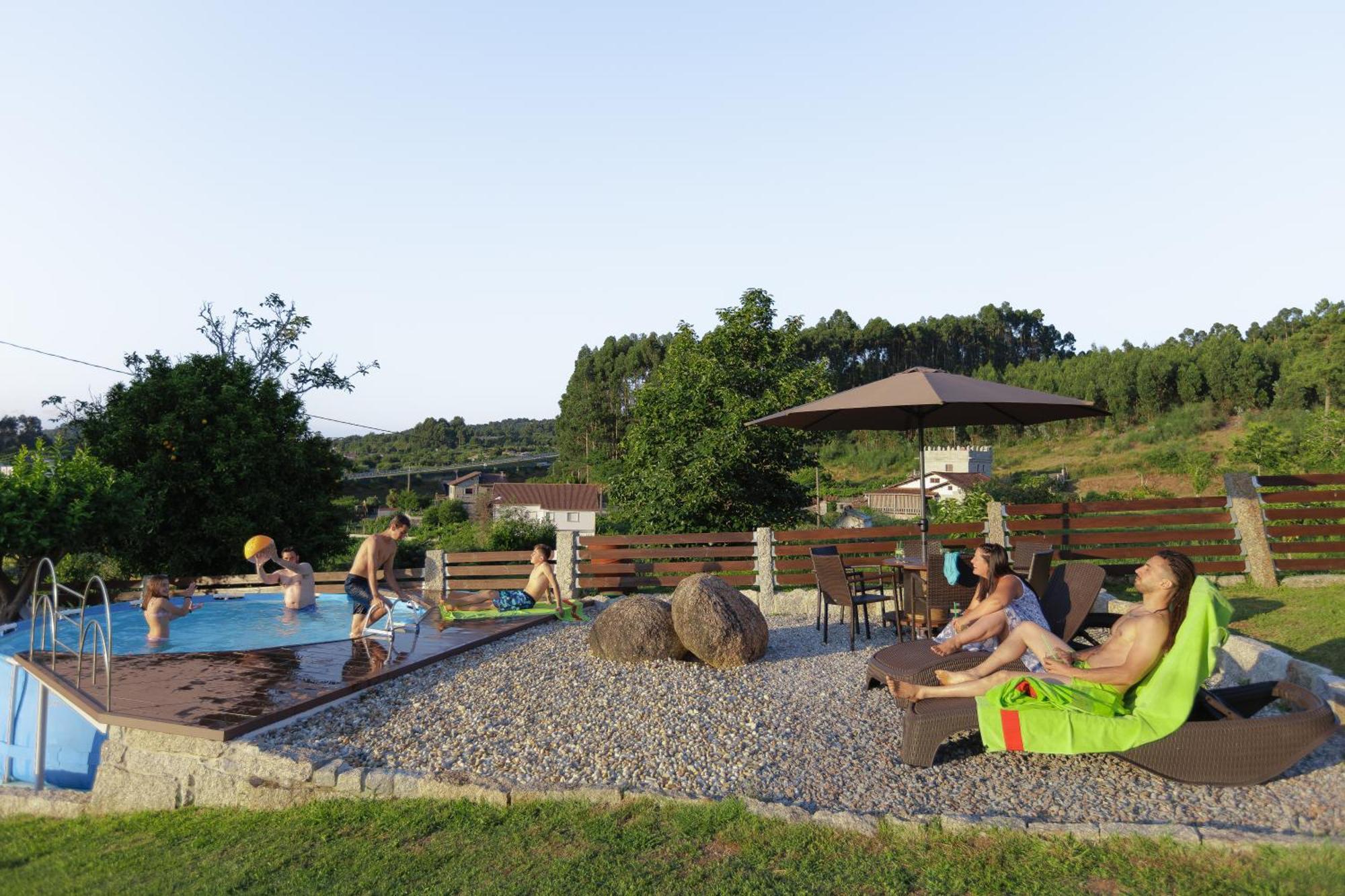 A Casa De Lucha Guest House Meis ภายนอก รูปภาพ